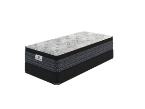 Kingsdown Percy Medium Euro Top Twin Mattress and Boxspring Set