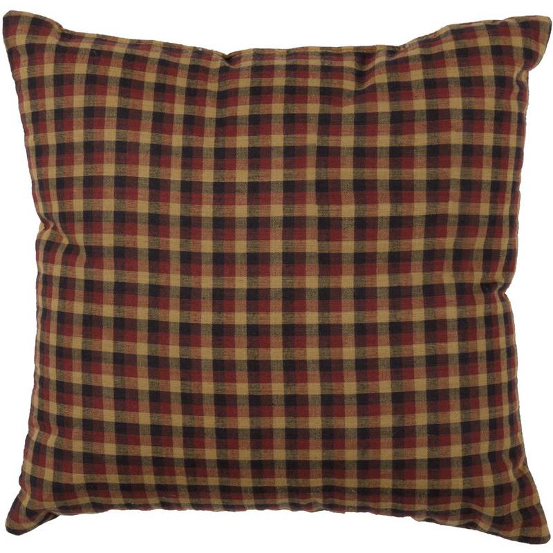 Roosevelt IV 12 x 12 Pillow - Burgundy/Mustard