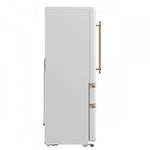 Forno Luigi White French Door Refrigerator (18 Cu. Ft.) - FFFFD1791-33WHT