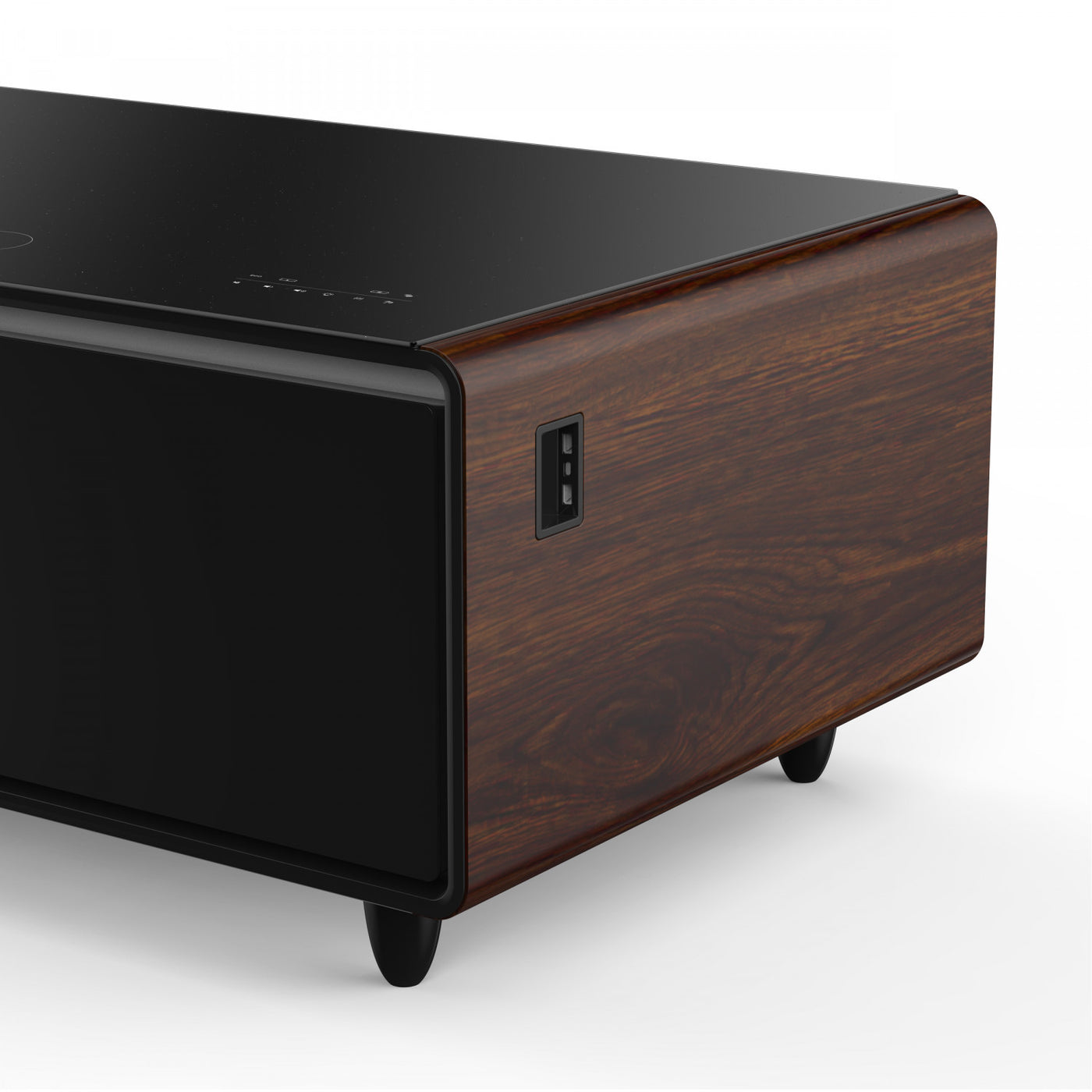 Forno Tavolo Smart Coffee Table With Dual Refrigerator Drawers - Wood - FCTFR7006-51WD