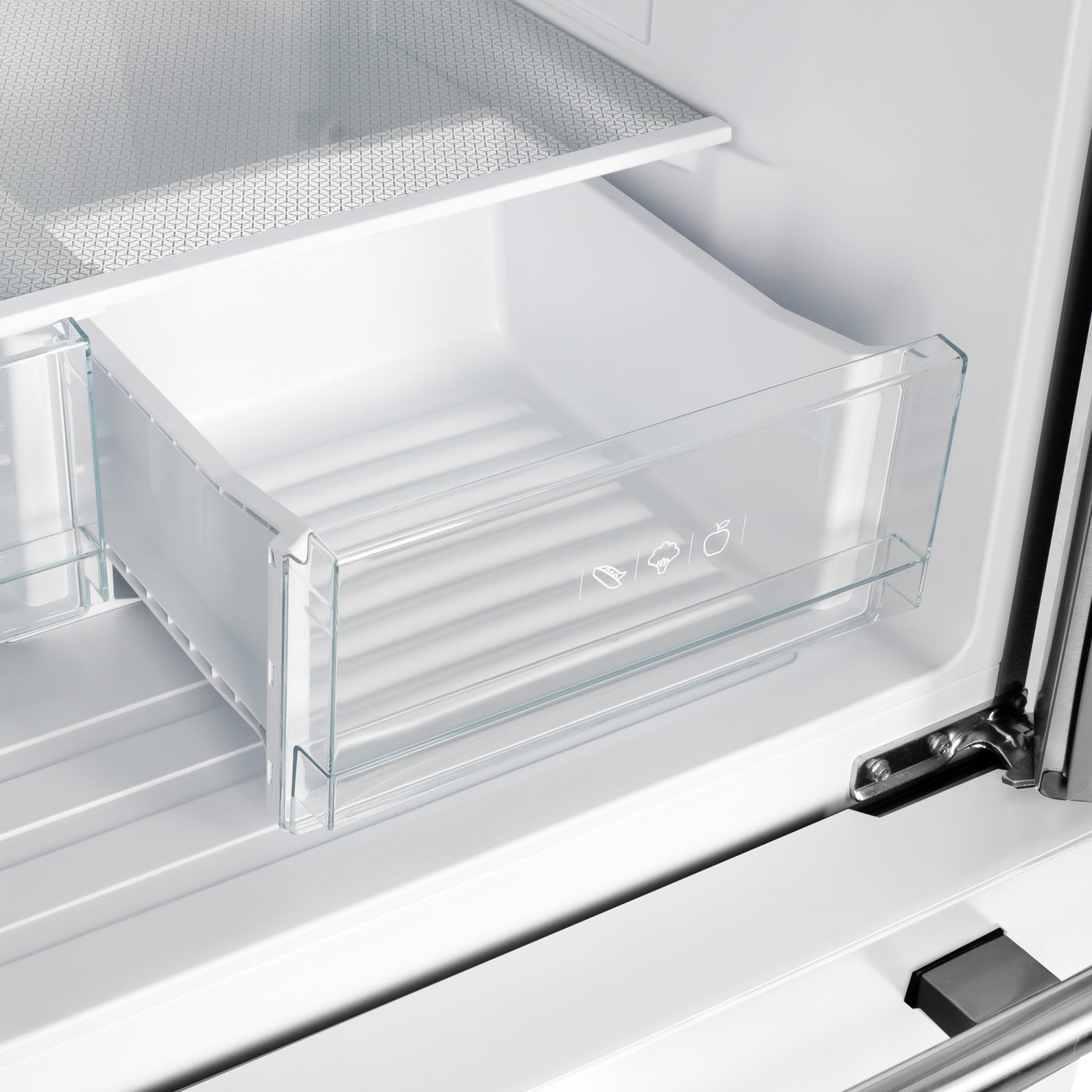 Forno Gallipoli White French Door Refrigerator with Ice Maker (17.5 Cu. Ft.) - FFFFD1974-31WHT