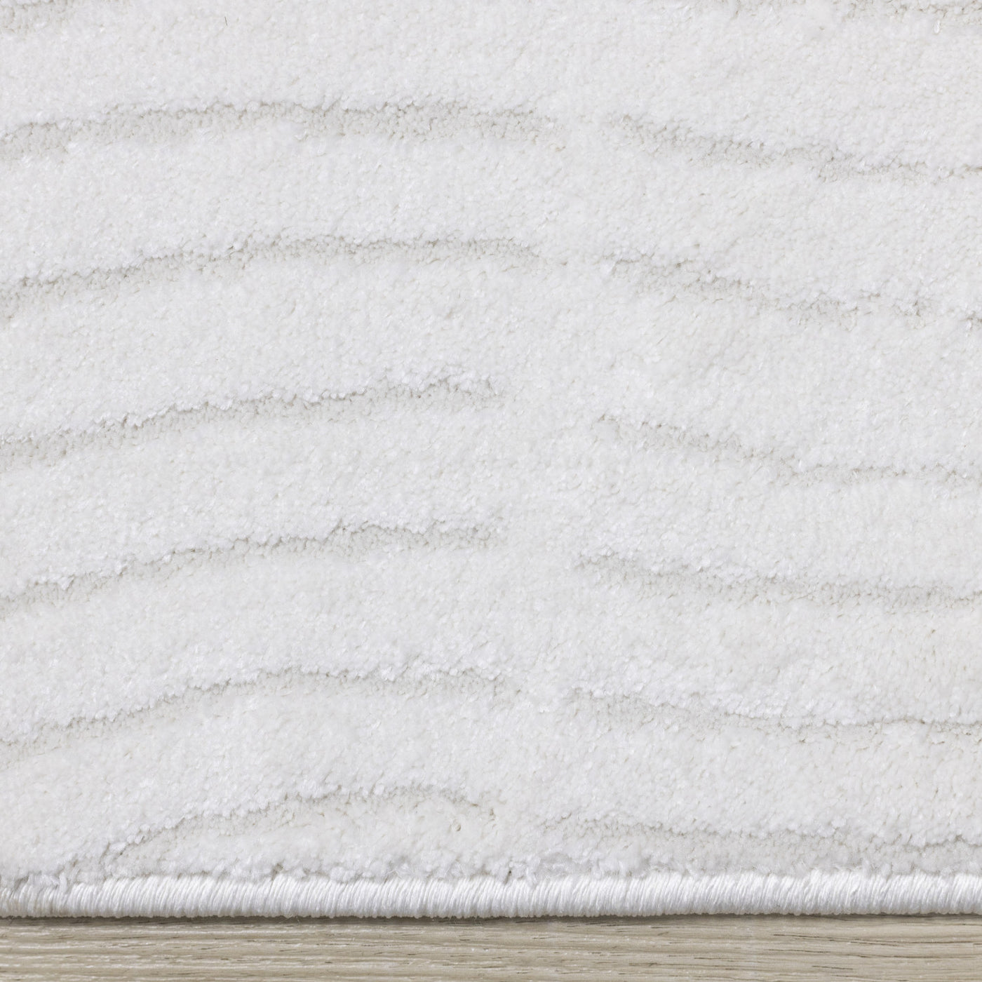 Hillary Modern Swirls Area Rug - Cream - 5' X 8'