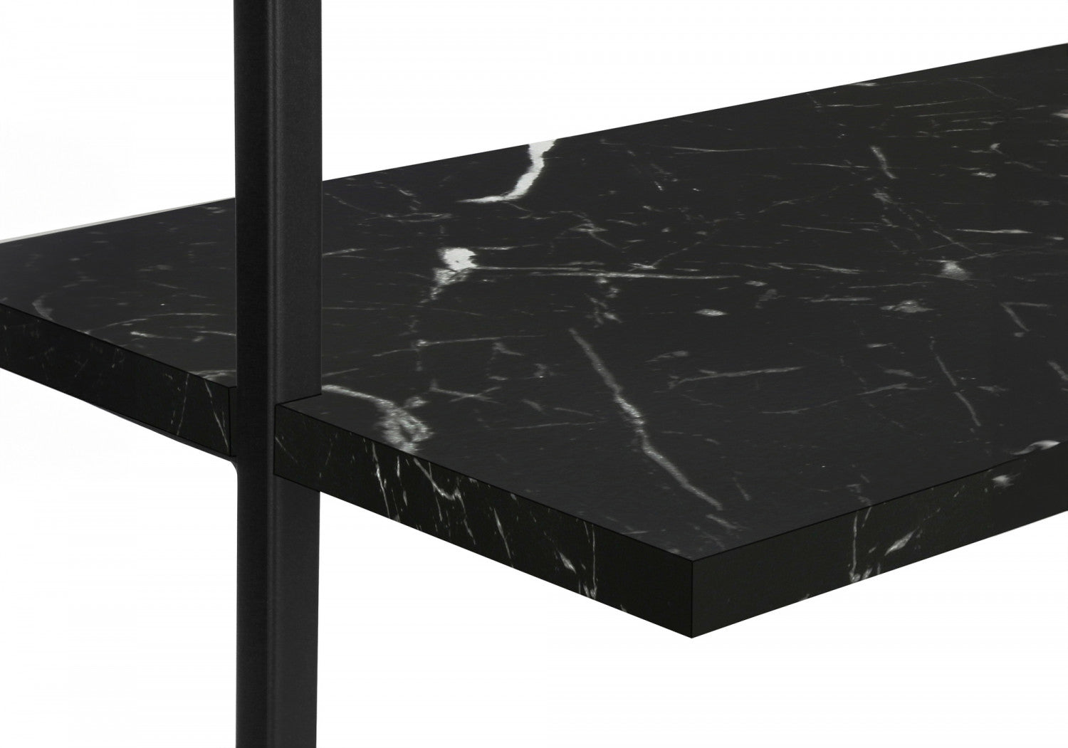 Vale Bookcase - Marble Black