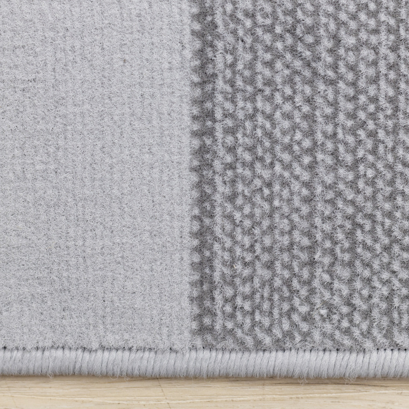 Functional Contemporary Area Rug - Grey - 8' X 11'