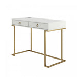 Camila Writing Desk - White