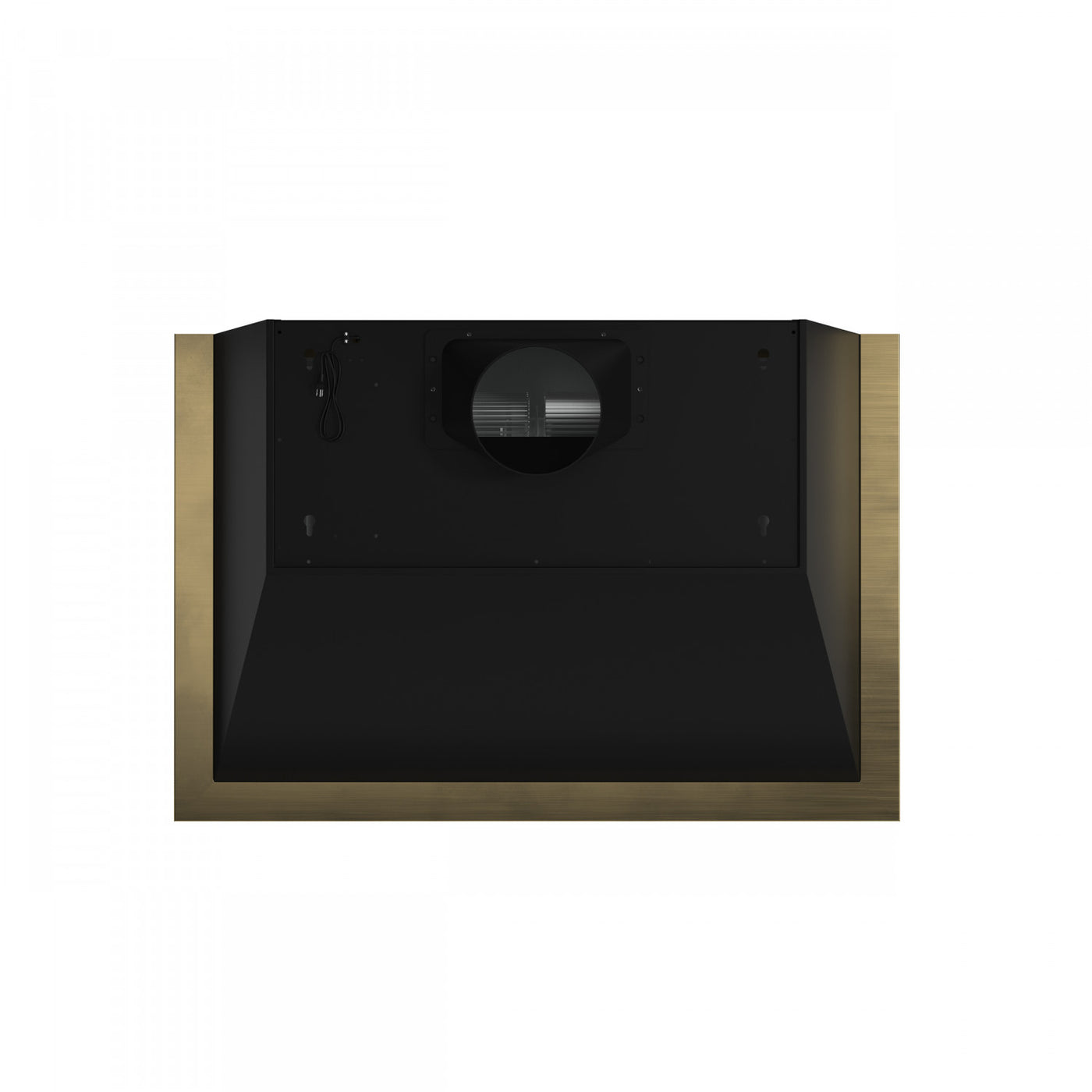 Forno Vittorio Black 36" 600 CFM Wall Mounted Range Hood - FRHWM5078-36BLK