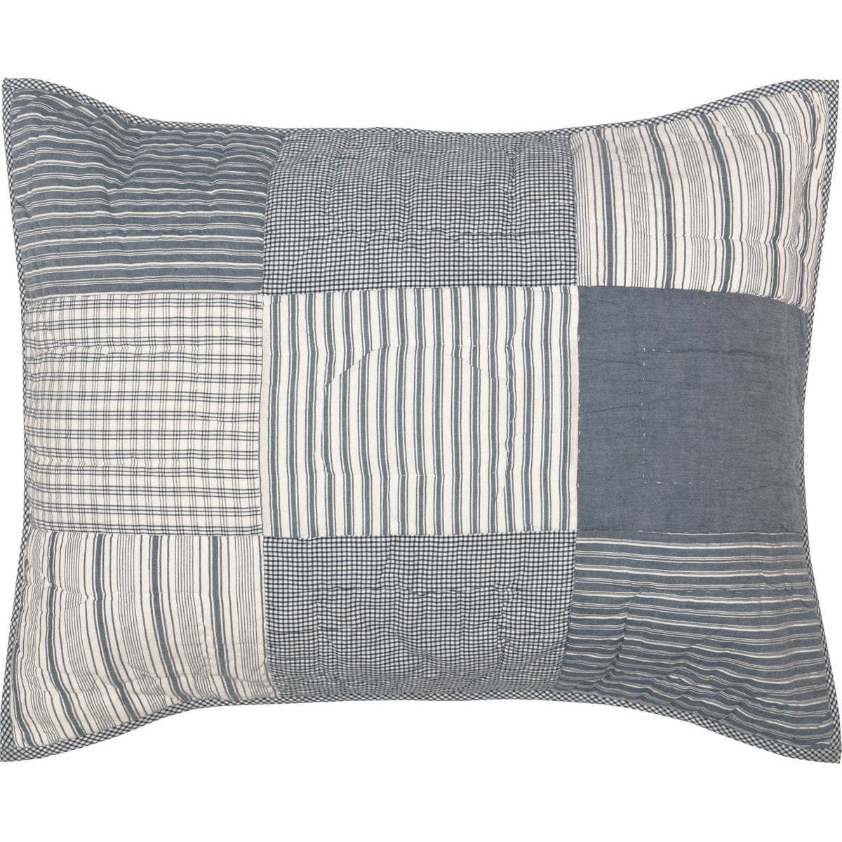 Kiraly Utca Standard Sham - 21x27 - Blue