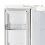 Forno Salerno 33" White Freestanding Side-by-Side Refrigerator (15.6 Cu. Ft.) - FFRBI1805-33WHT