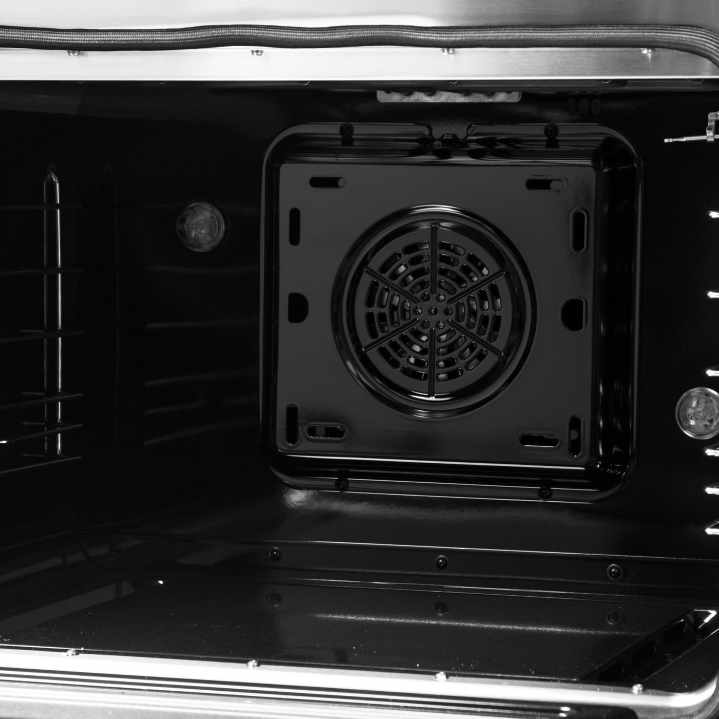 Forno Galiano 48" Black Freestanding Dual Fuel Double Oven Range (6.58 Cu. Ft.) - FFSGS6156-48BLK