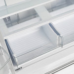 Forno Moena White Counter-Depth French Door Refrigerator with Ice Maker (19.2 Cu. Ft.) - FFRBI1820-36WHT