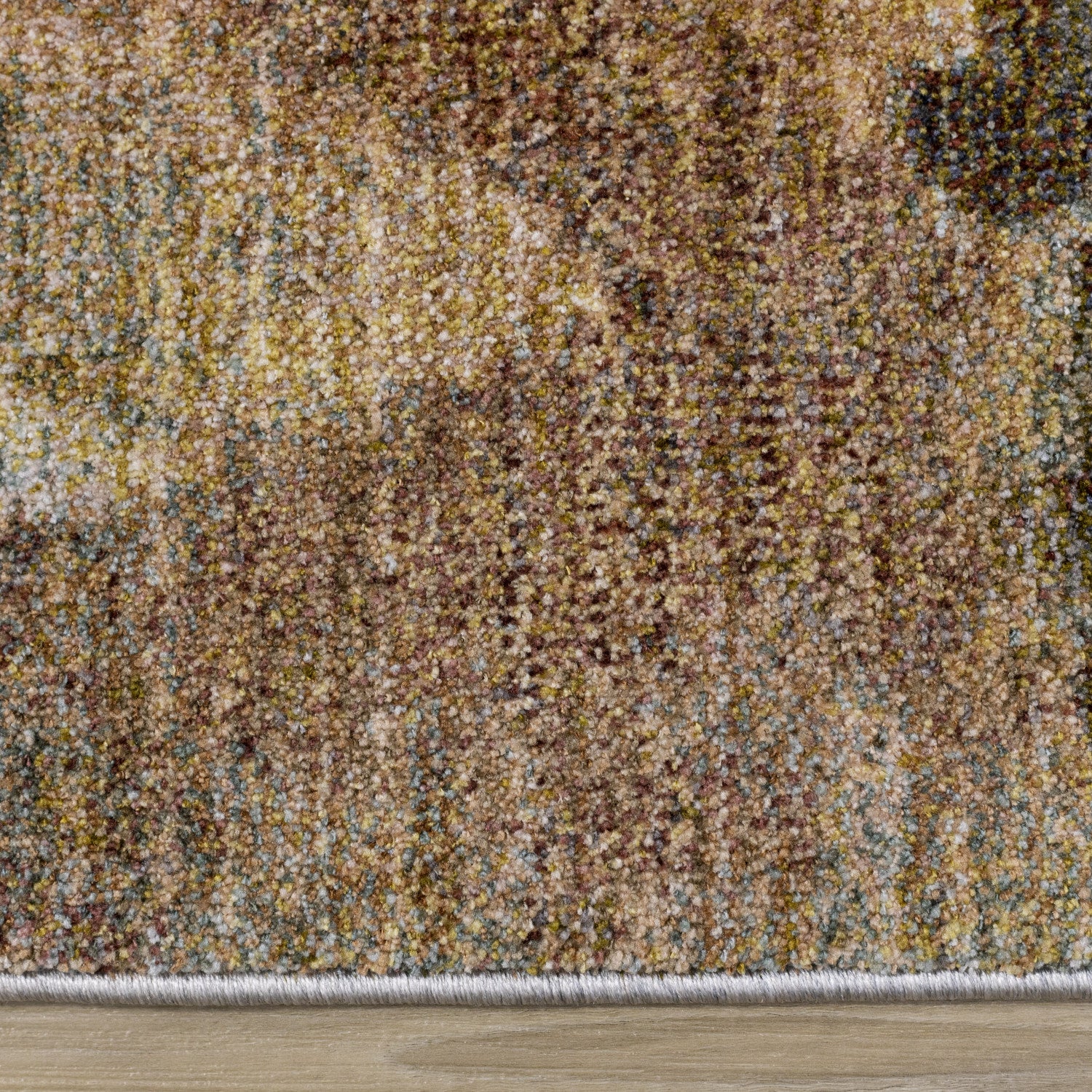 Macie Contemporary Floral Bloom Area Rug - Yellow White Green - 5' X 8'