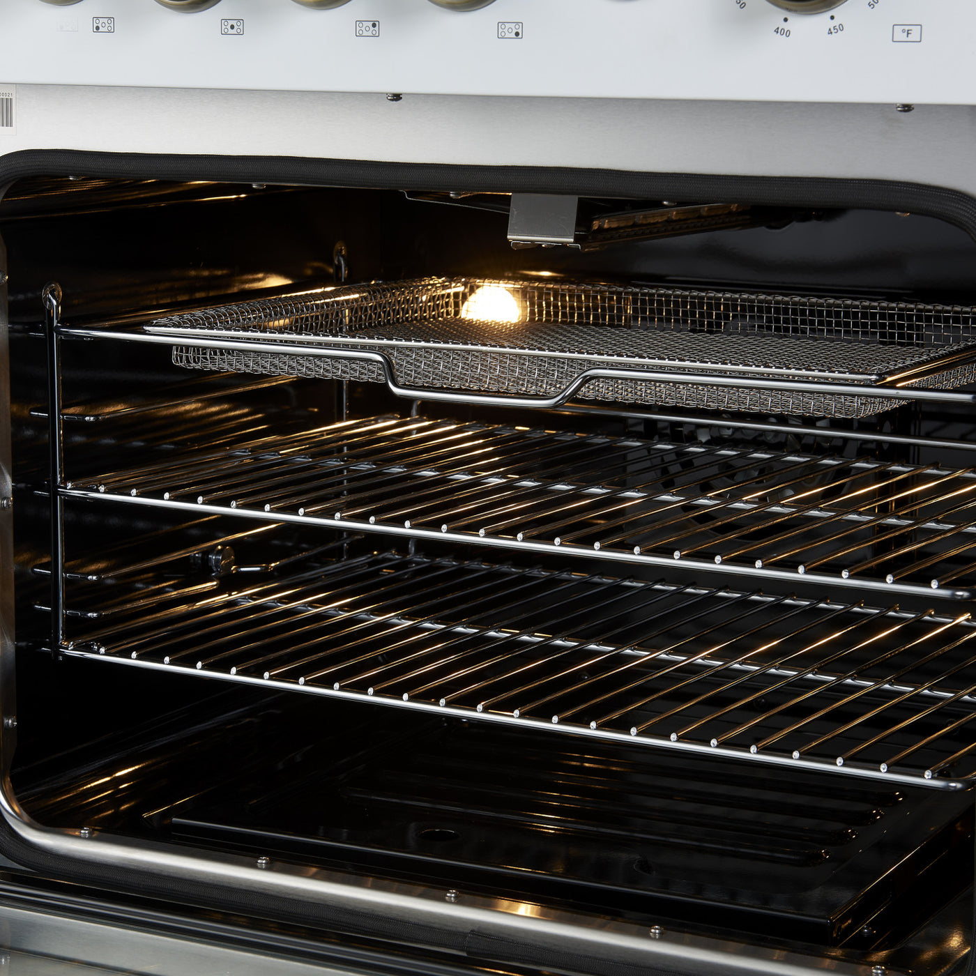 Forno Giovanni 30" White Freestanding Gas Range (4.32 Cu. Ft.) - FFSGS6274-30WHT