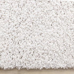 Misha Modern Geometric Area Rug - White Grey - 8' X 11'