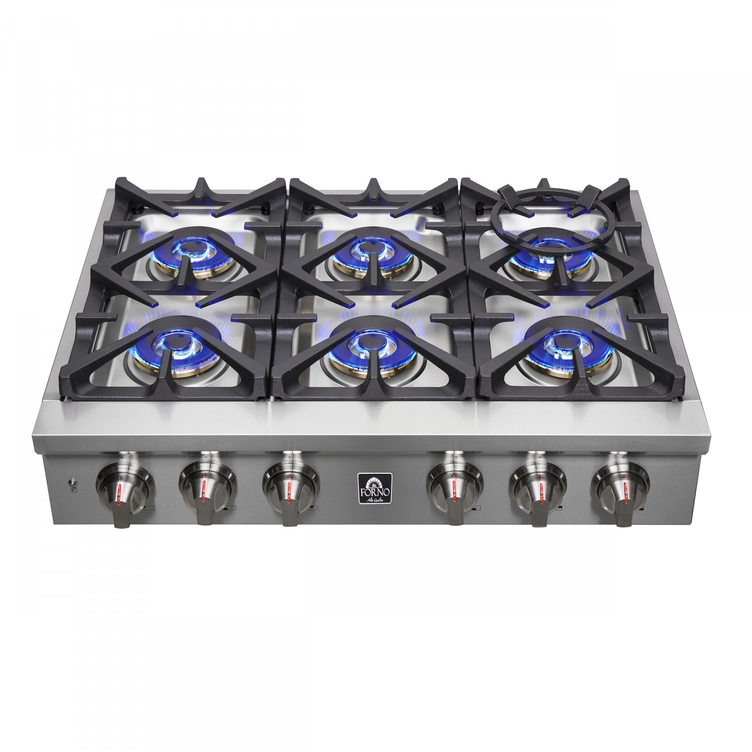 Forno Spezia Stainless Steel 36" Pro-style Gas Cooktop - FCTGS5751-36