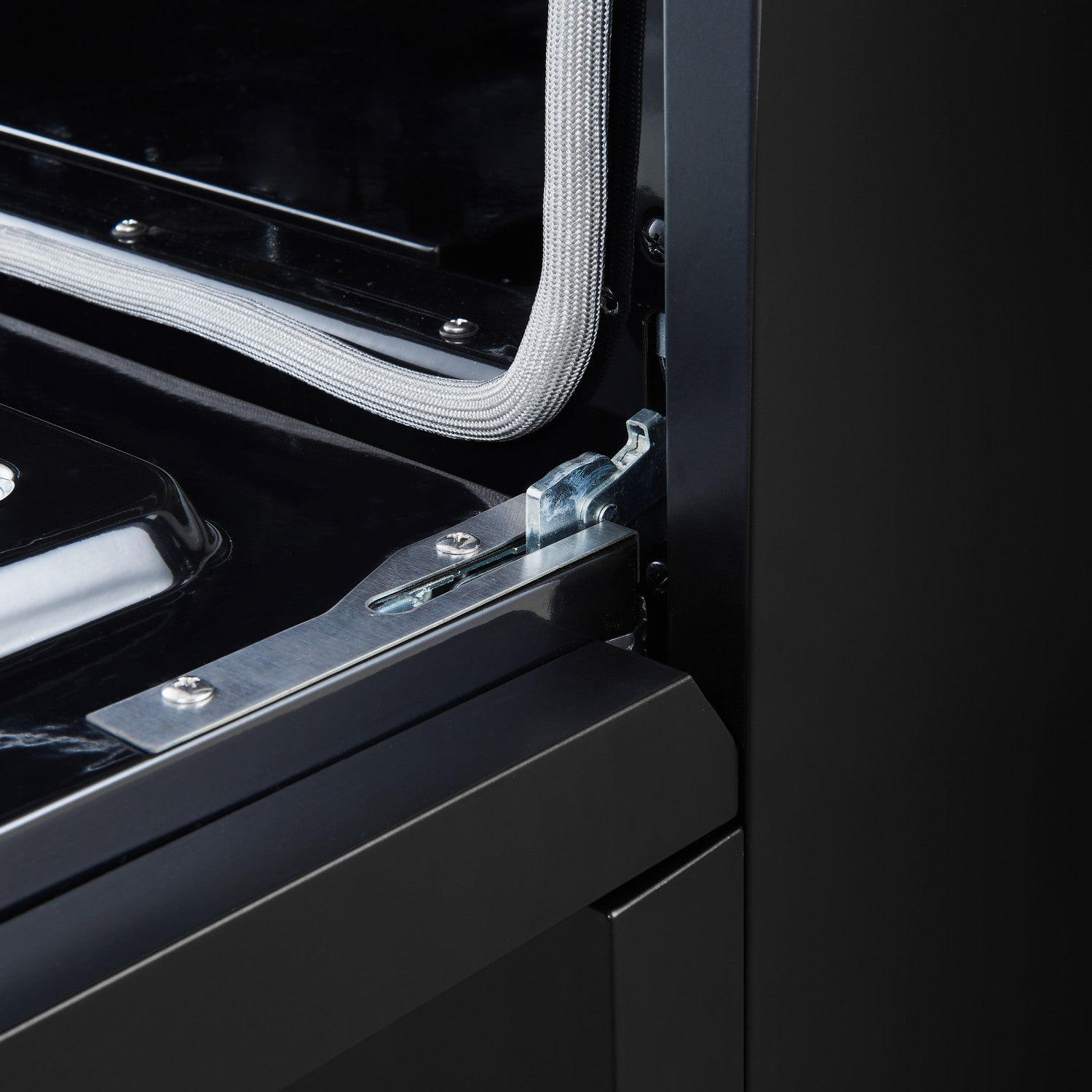 Forno Paolo Black Freestanding Electric Range with True Convection (4.38 Cu. Ft.) - FFSEL6011-30BLK