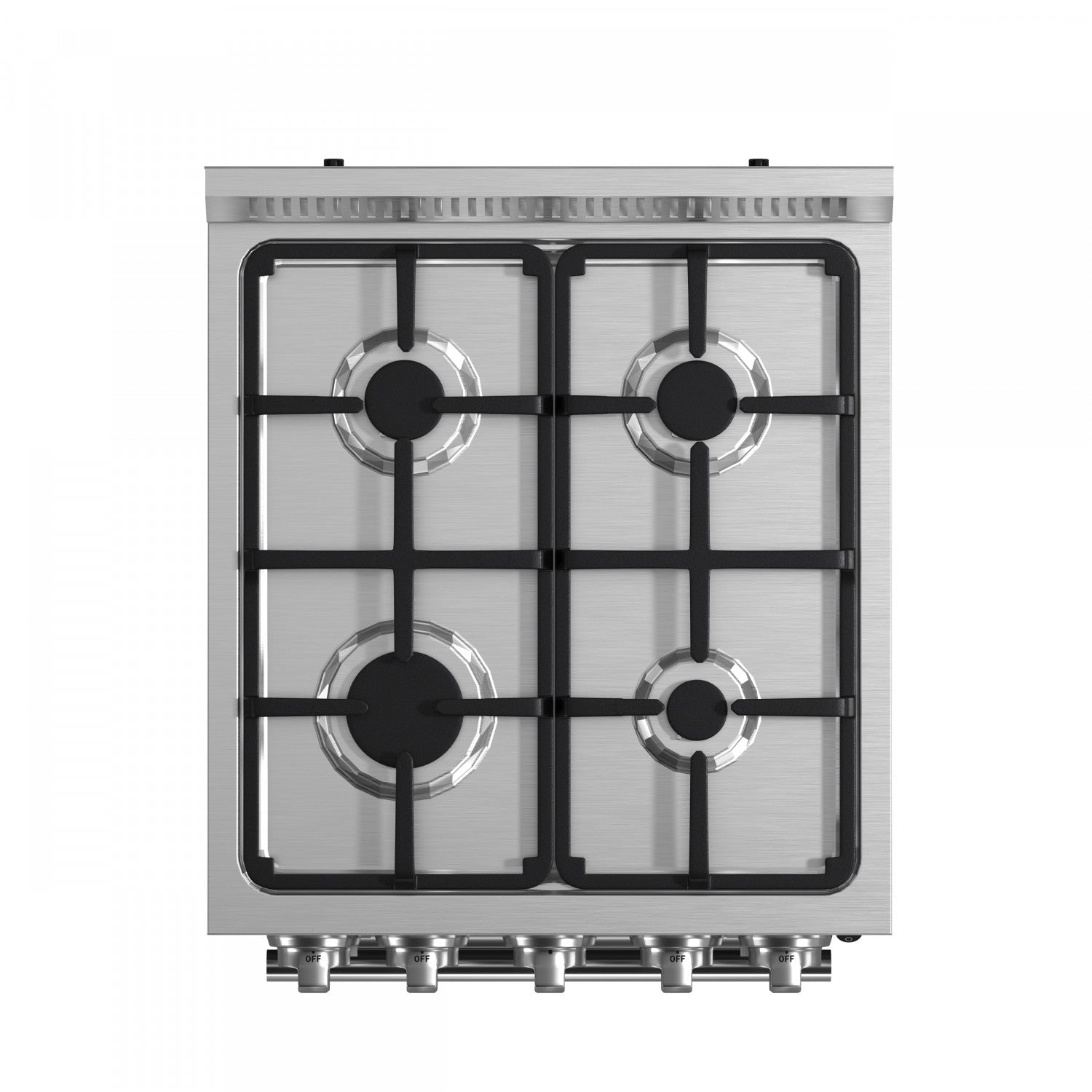 Forno Lamazze 20" Stainless Steel Freestanding Gas Range (2.05 Cu. Ft.) - FFSGS6265-20