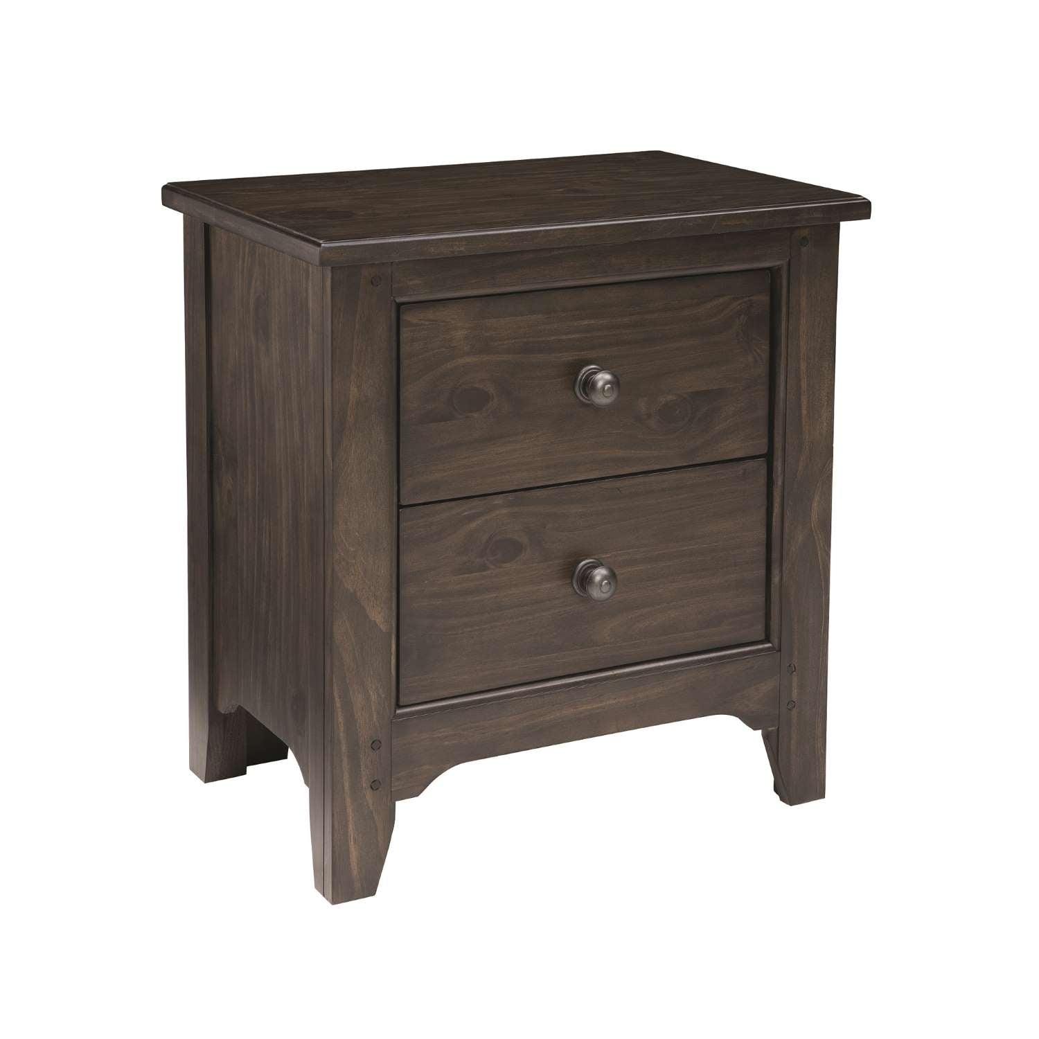 Martina Night Table - Walnut Brown