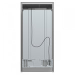 Forno Salerno 40" Stainless Steel Built-in Side-by-Side Refrigerator With Ice & Water Dispenser (20 Cu. Ft.) - FFRBI1844-40SG