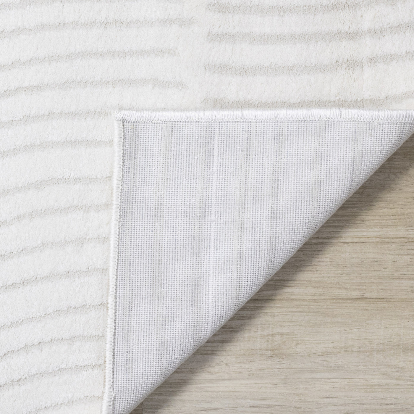 Hillary Modern Swirls Area Rug - Cream - 7' X 10'