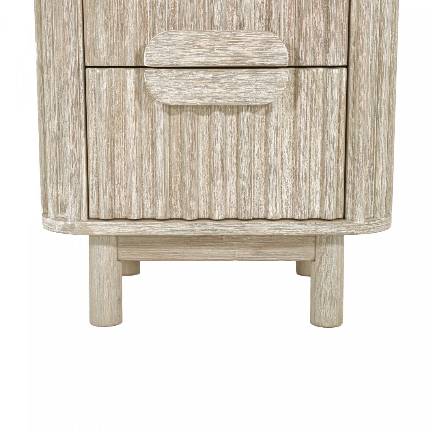Humbach Night Table - White Washed Natural