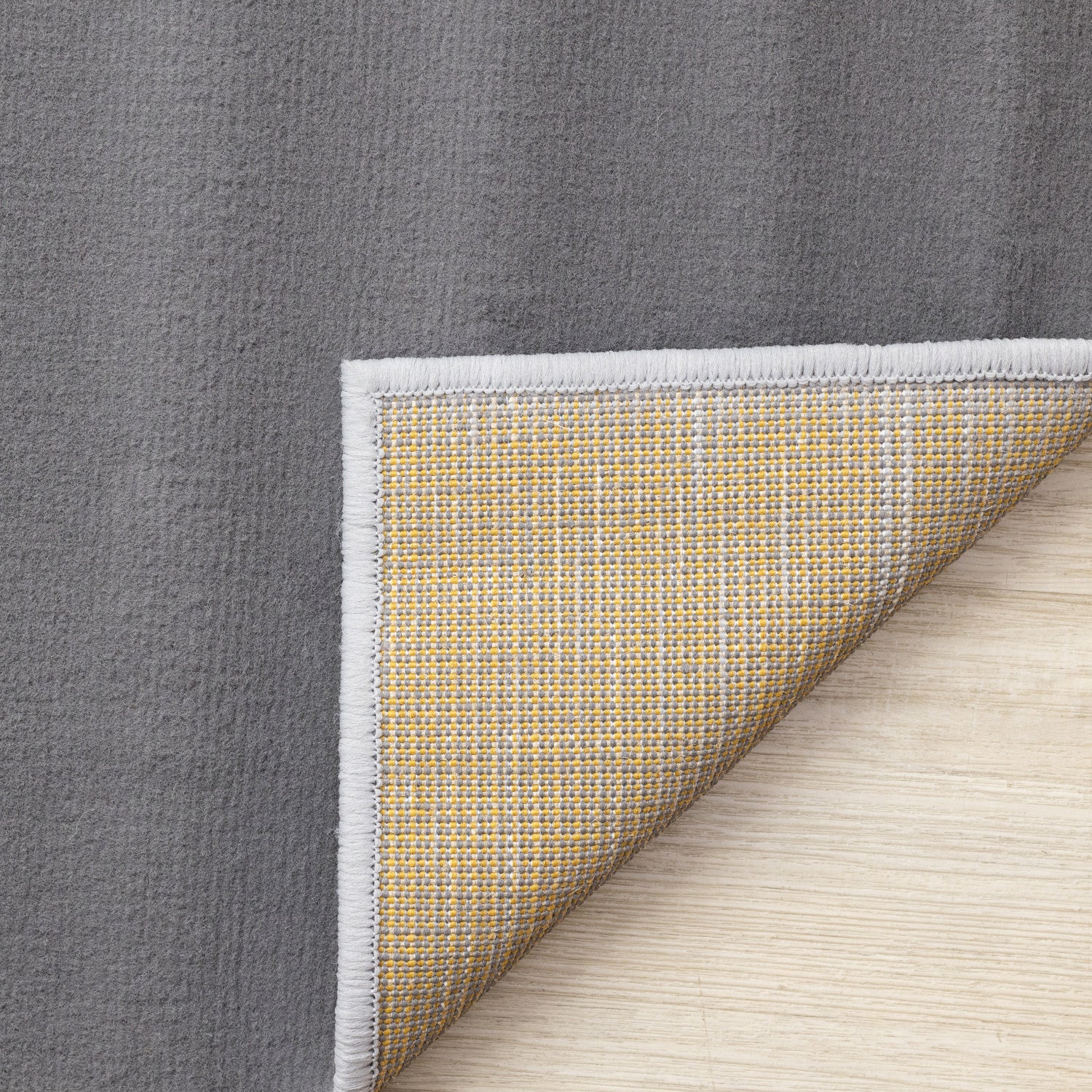 Functional Contemporary Area Rug - Grey - 5' X 8'