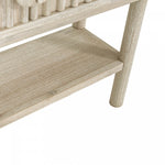 Humbach Console Table - White Washed Natural