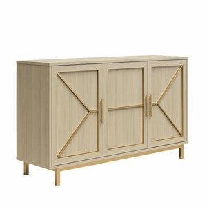 Neely Wide Accent Cabinet - Pale Oak