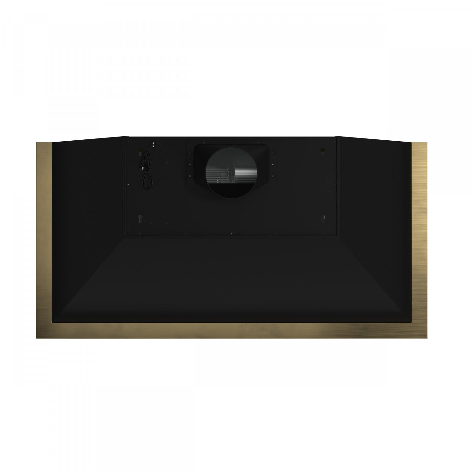 Forno Vittorio Black 48" 600 CFM Wall Mounted Range Hood - FRHWM5078-48BLK