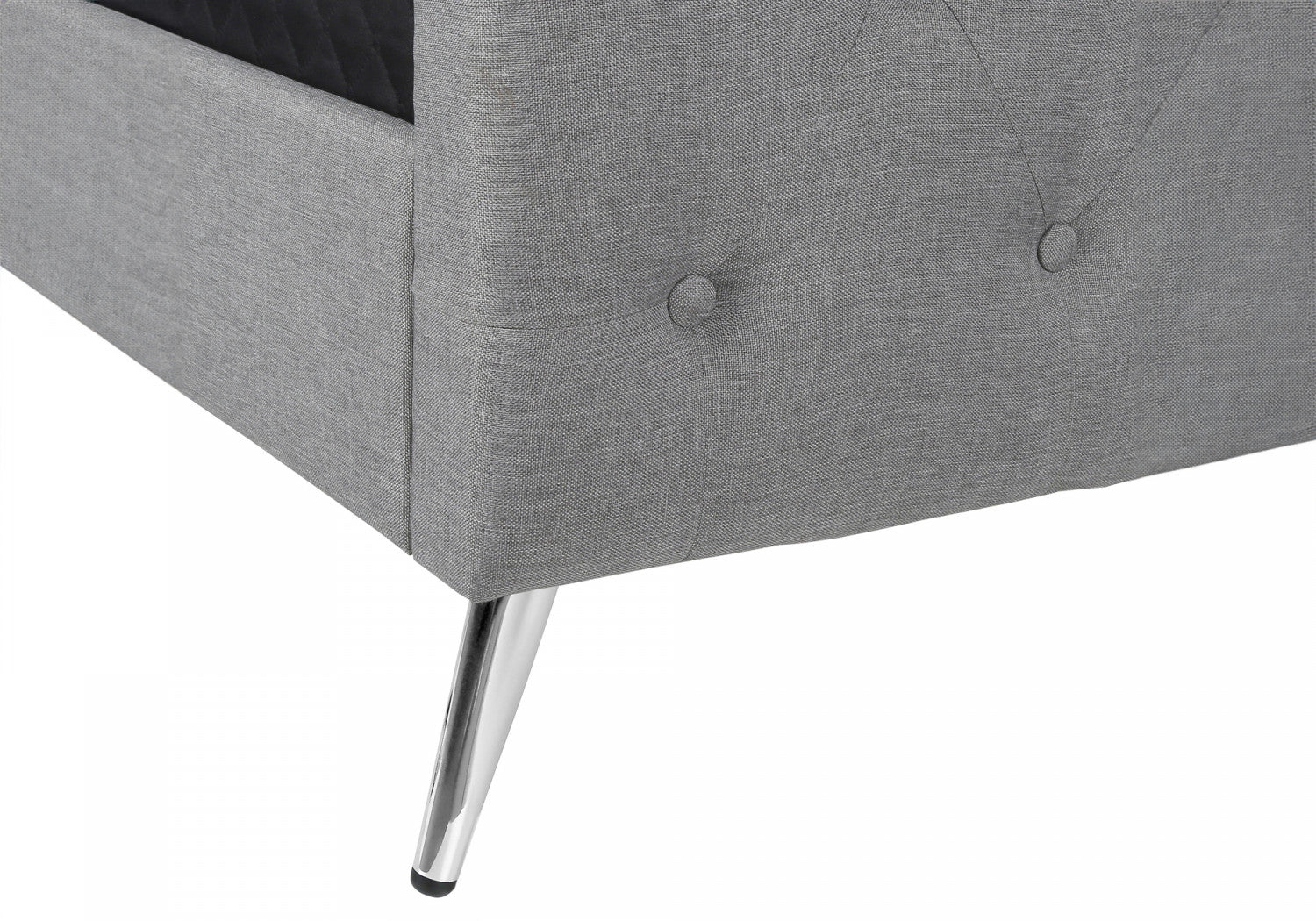Eleanor Queen Bed - Grey