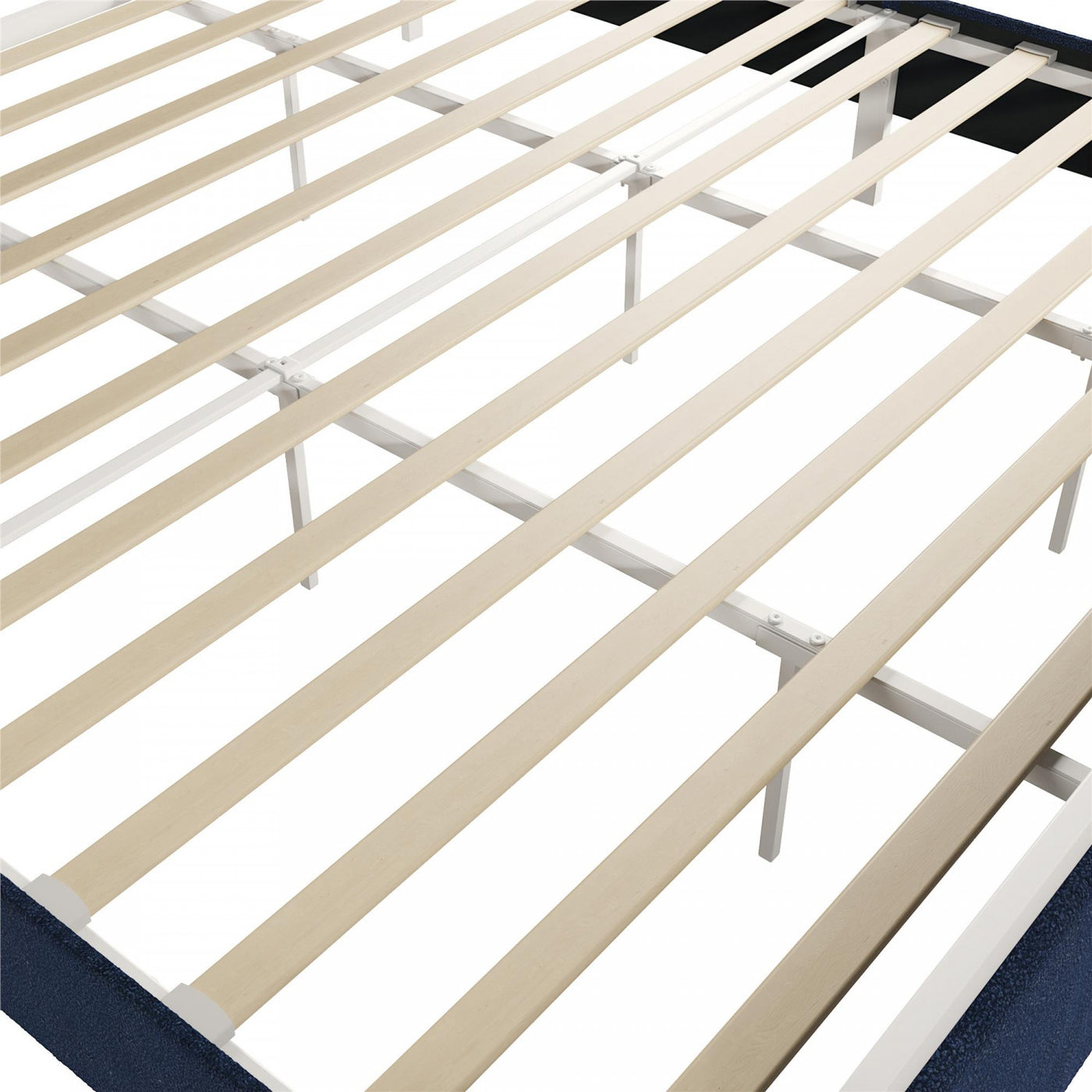 Novogratz Tallulah Upholstered King Platform Bed - Navy