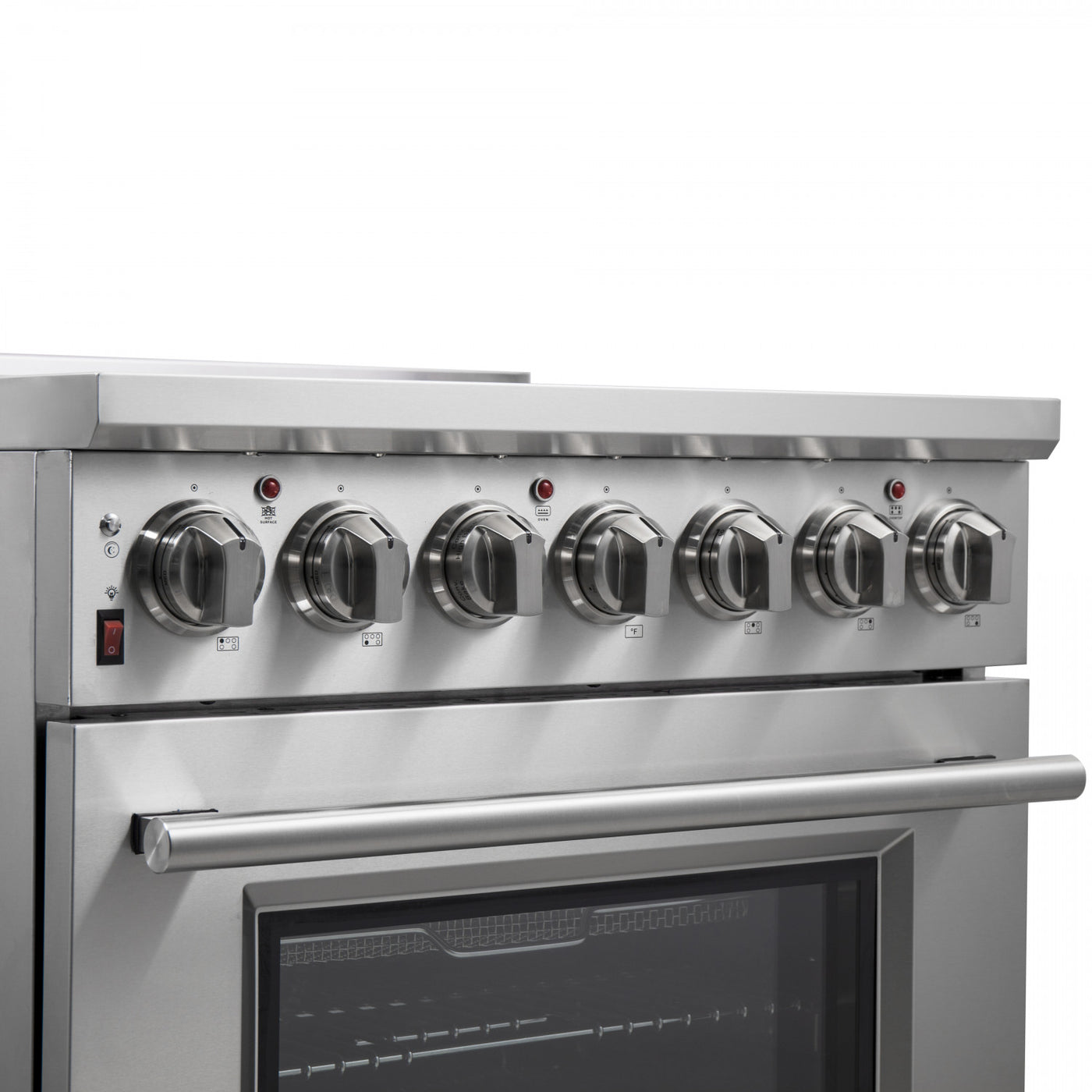 Forno Massimo 30" Stainless Steel Freestanding Electric Range With True Convection And Air Fry (4.32 Cu. Ft.) - FFSEL6020-30