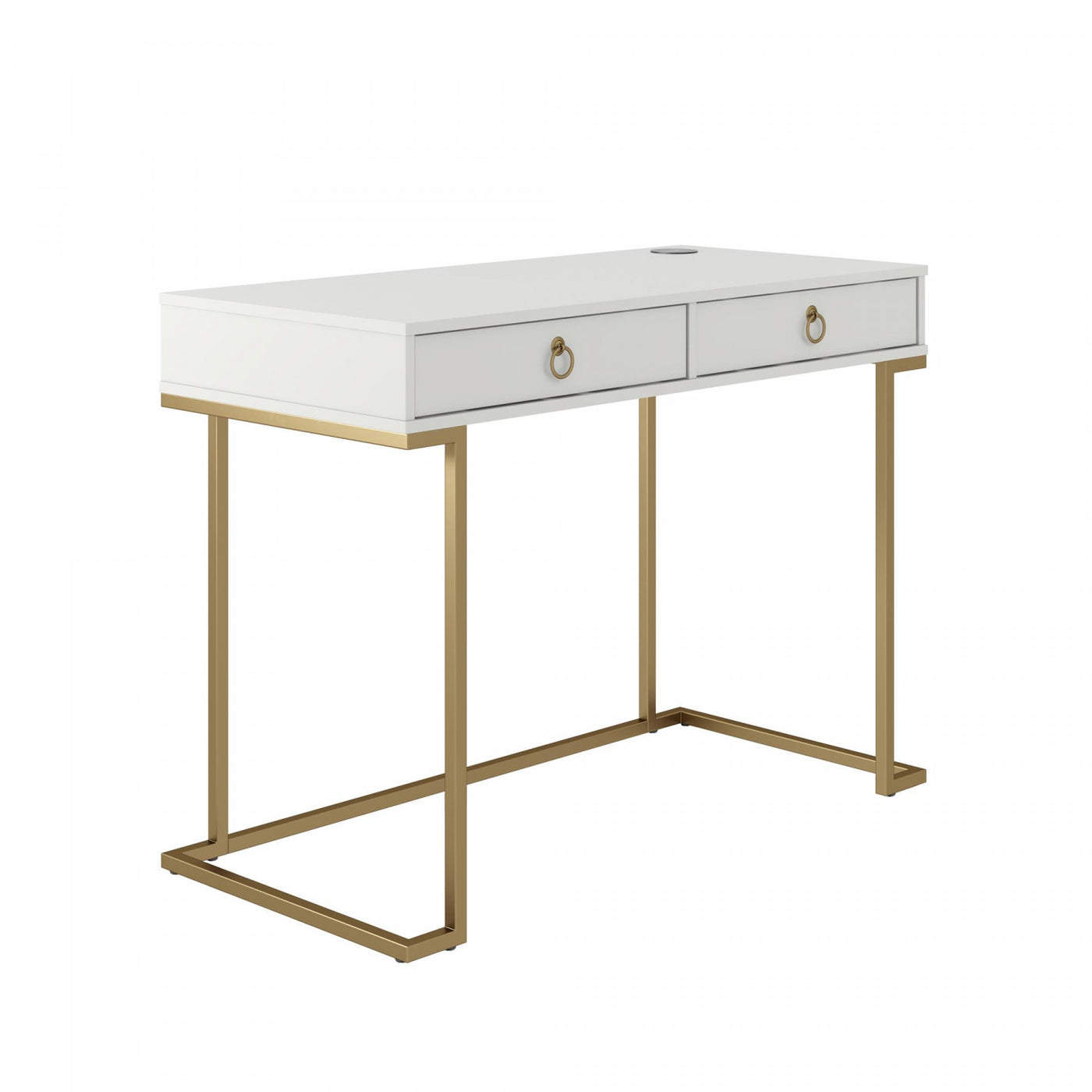 Camila Writing Desk - White