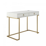 Camila Writing Desk - White
