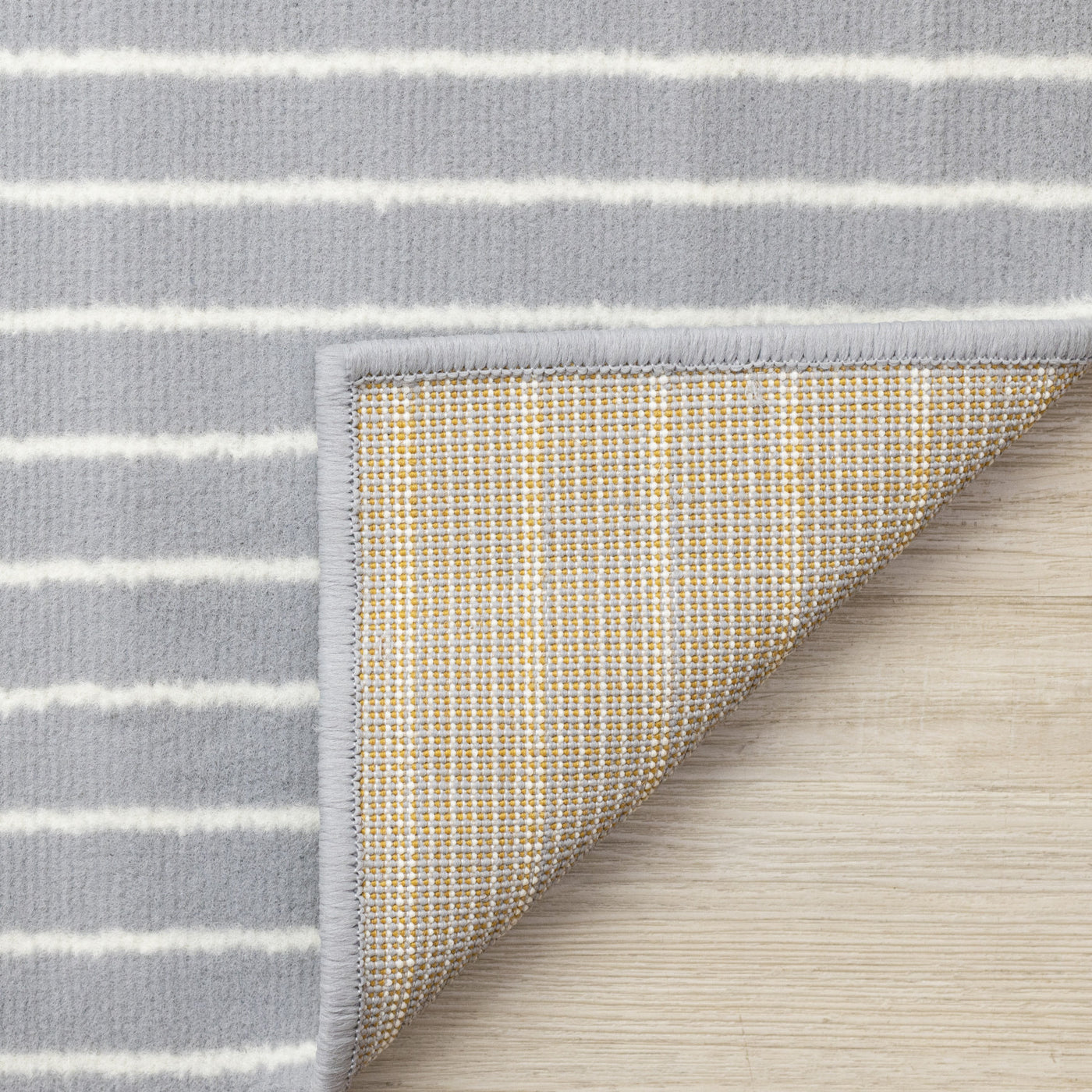 Functional Modern Arches Area Rug - Grey White - 5' X 8'