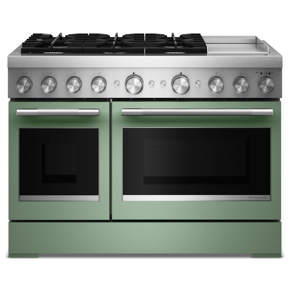 KitchenAid Cardamom Slide-In Range (6 cu. ft.) - KFDD948SDC