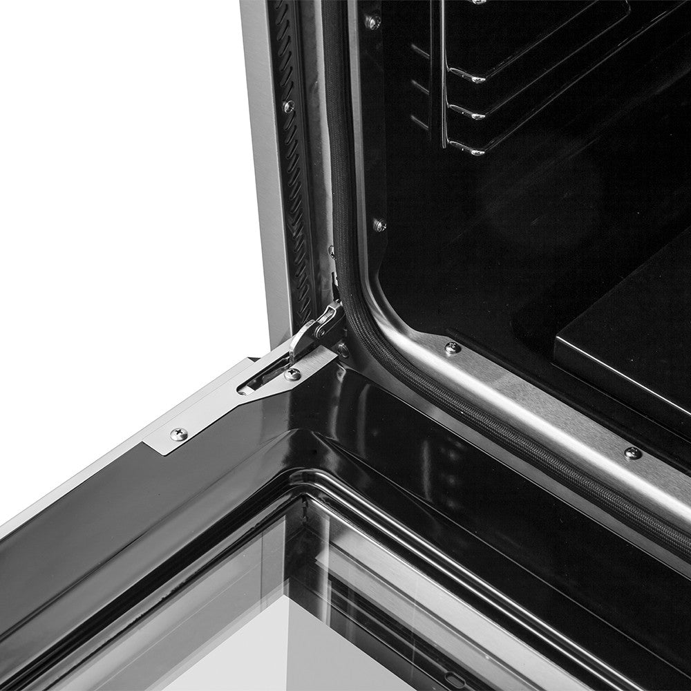Forno Marco 30" Black Freestanding Gas Range (4.32 Cu. Ft.) - FFSGS6277-30BLK