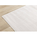Logan Modern Lines Area Rug - Cream - 5' X 8'