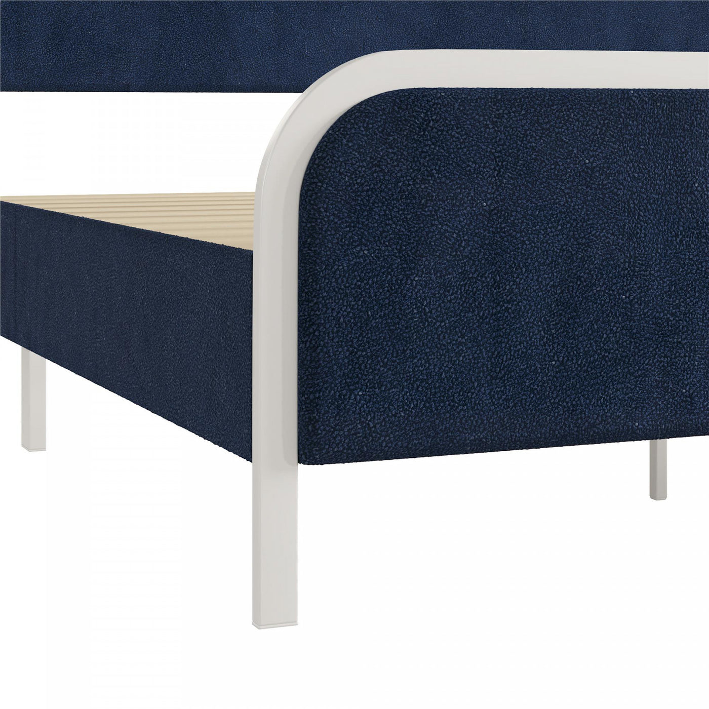 Novogratz Tallulah Upholstered King Platform Bed - Navy