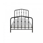 Novogratz Bushwick Metal Platform Twin Bed - Black