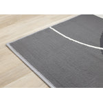 Functional Contemporary Area Rug - Grey - 8' X 11'