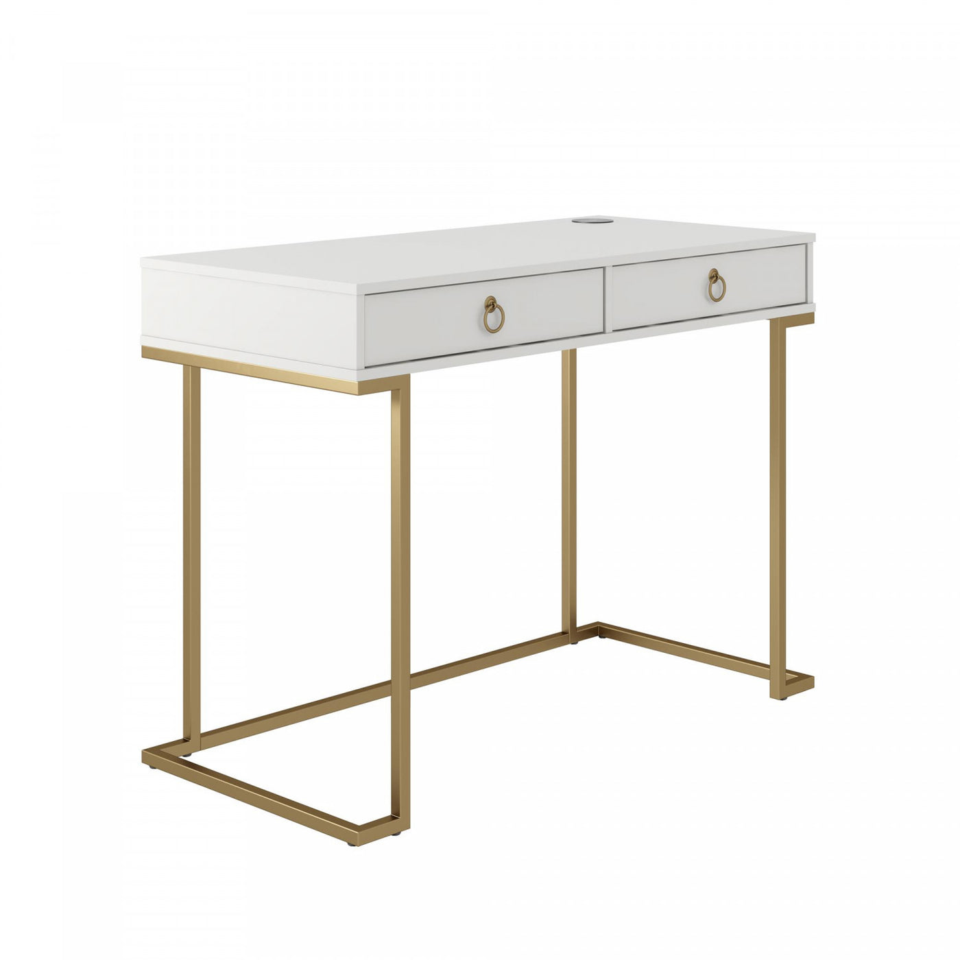 Camila Writing Desk - White