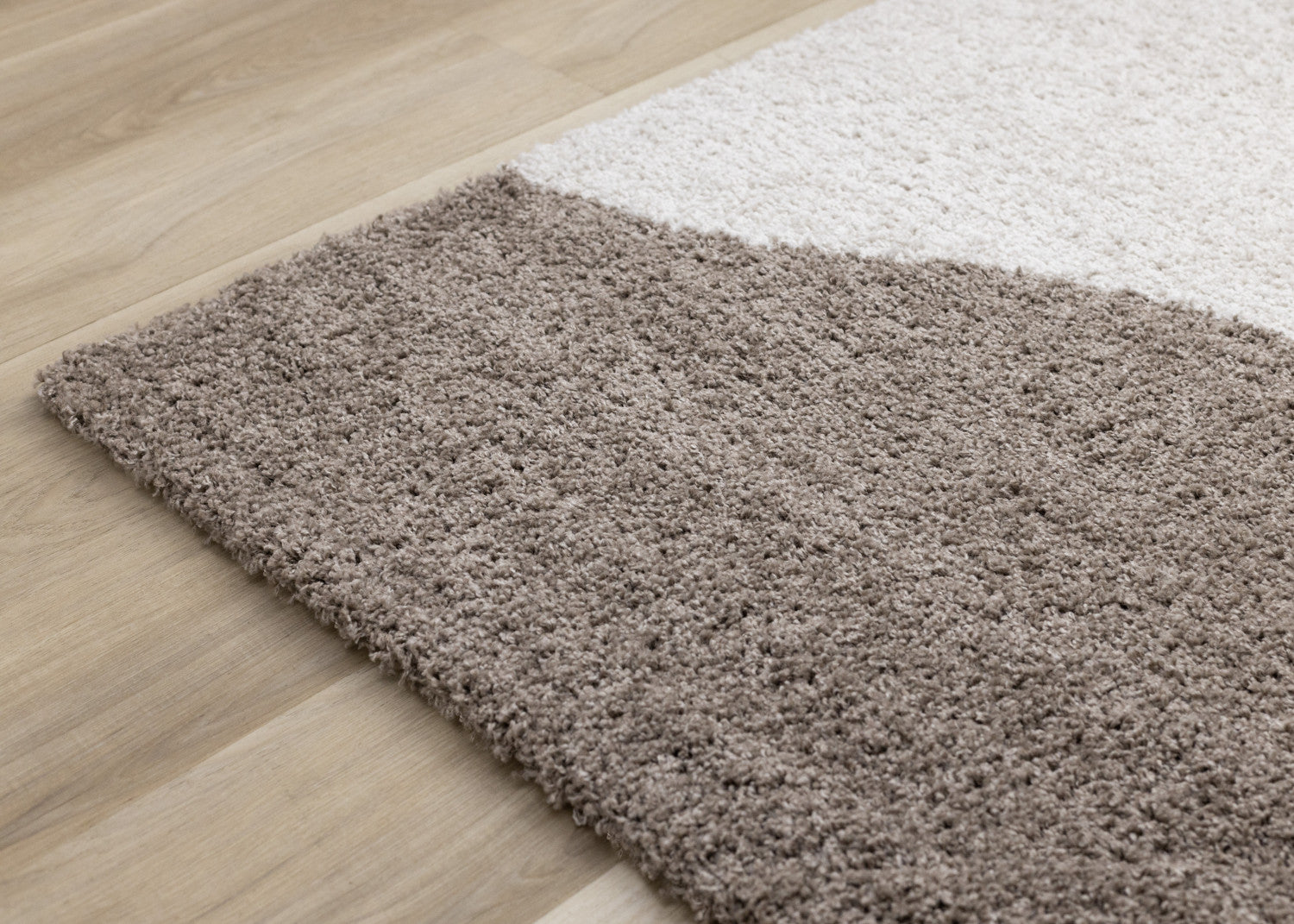 Misha Soft Modern Area Rug - 8' X 11' - Grey/Taupe