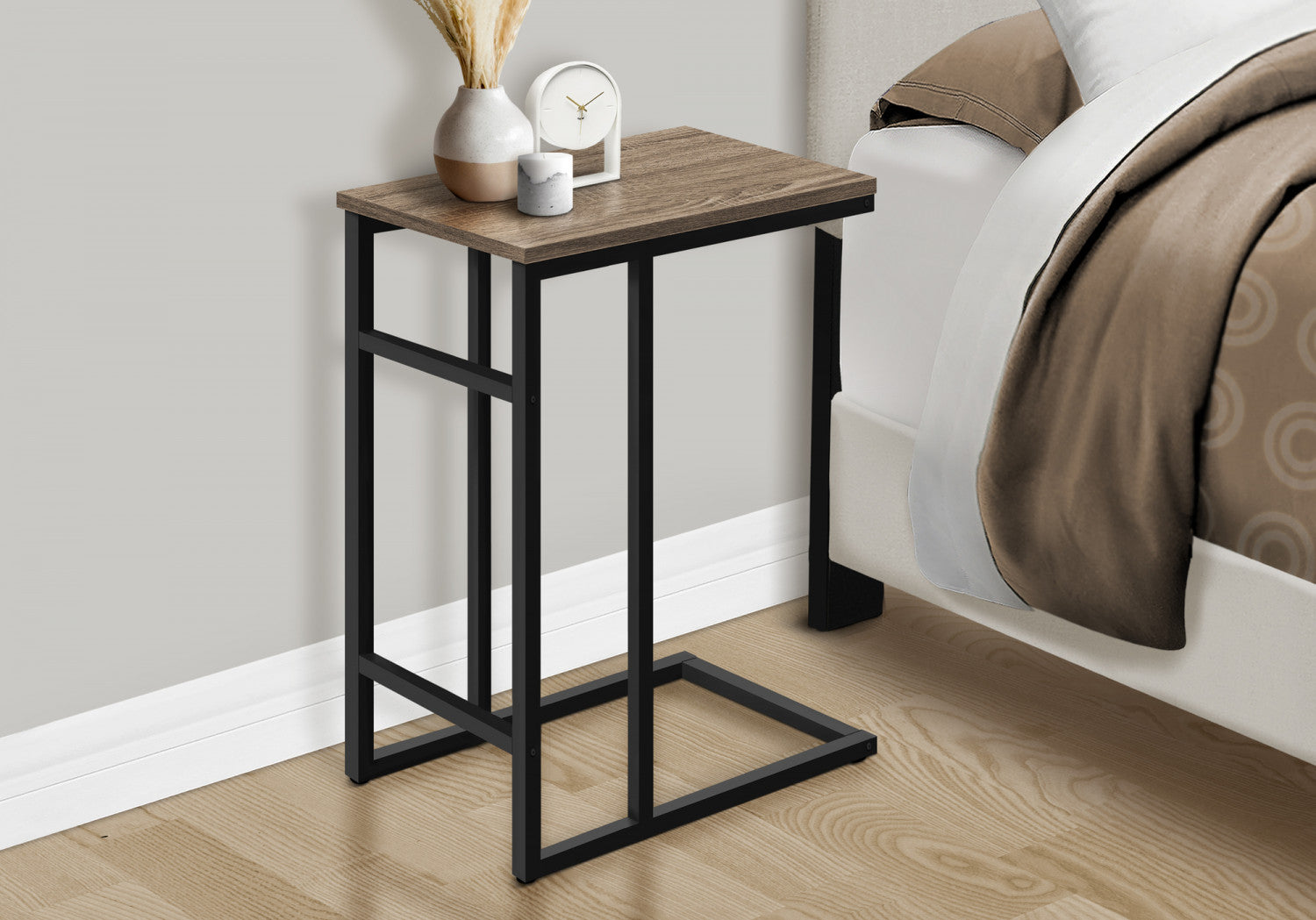 Calen Side Table - Taupe