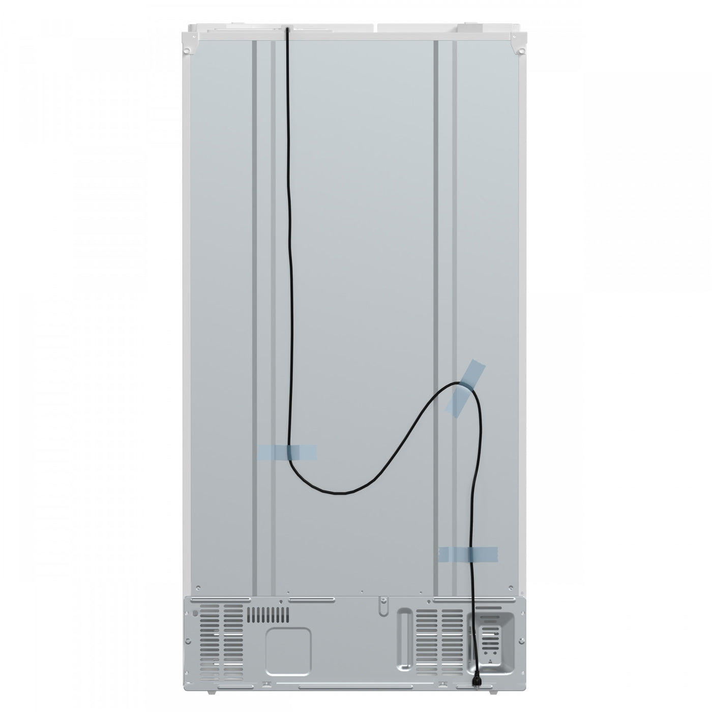 Forno Salerno 36" White Side-by-Side Refrigerator With Ice & Water Dispenser (20 Cu. Ft.) - FFRBI1844-36WHT