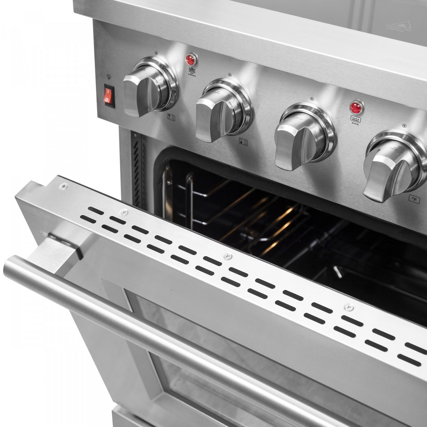 Forno Galiano 30" Stainless Steel Freestanding Electric Range With True Convection And Air Fry (4.32 Cu. Ft.) - FFSEL6083-30