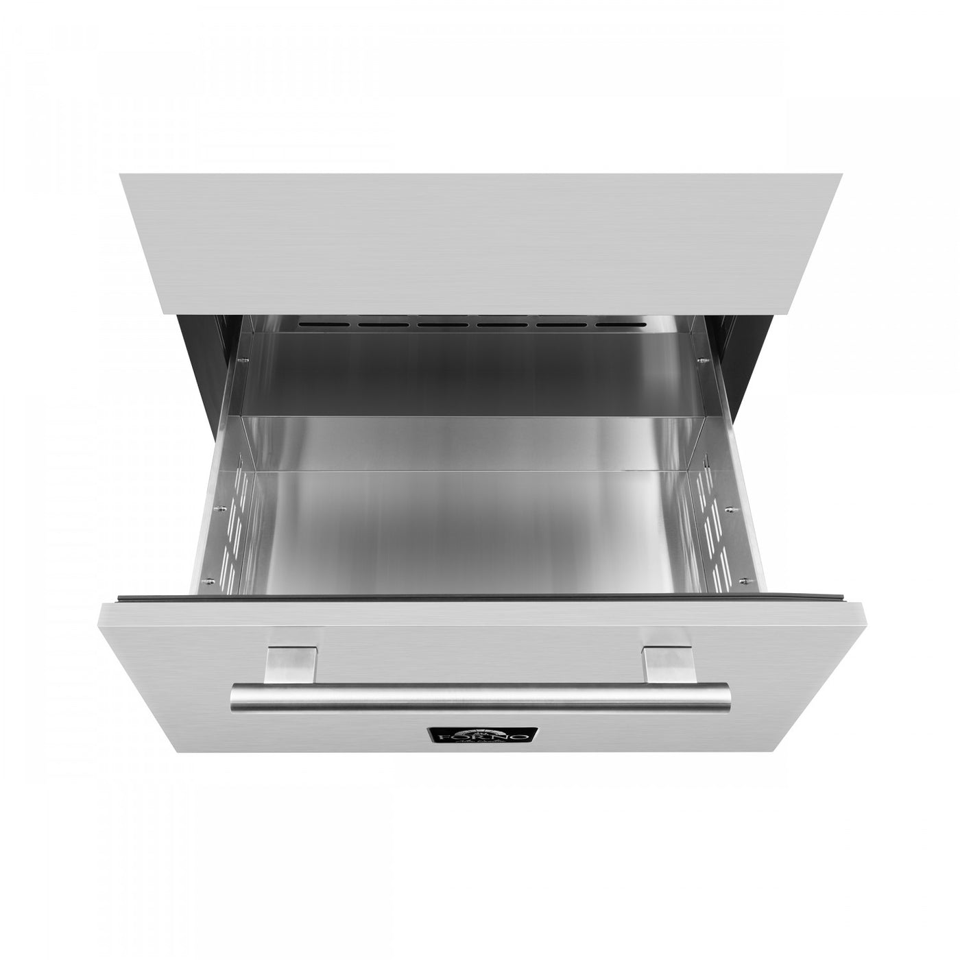 Forno Celano 30" Stainless Steel 150 Bottle Dual Zone Wine Cellar with Two Beverage Drawers (21.3 Cu. Ft.) - FWCDR6697-30S