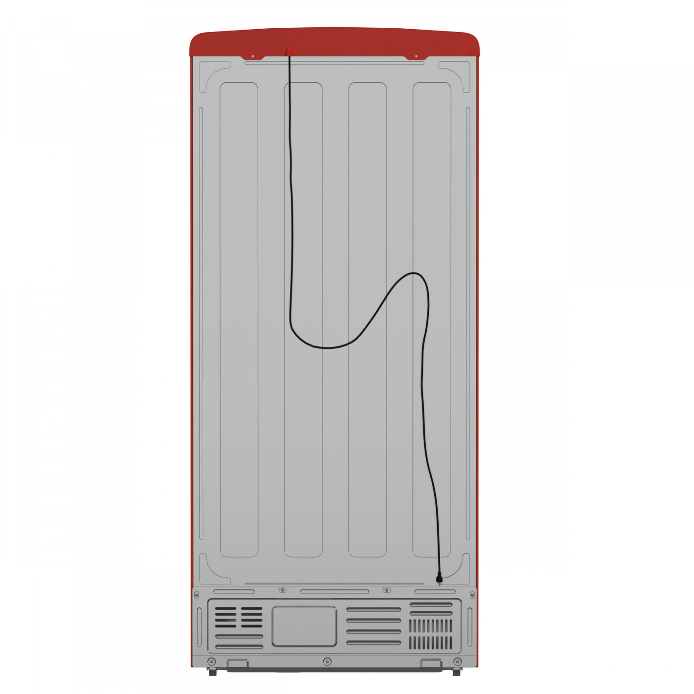 Forno Luigi Red French Door Refrigerator (18 Cu. Ft.) - FFFFD1791-33RED