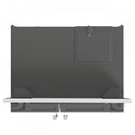 Forno Salerno 40" Stainless Steel Built-in Side-by-Side Refrigerator With Ice & Water Dispenser (20 Cu. Ft.) - FFRBI1844-40SG