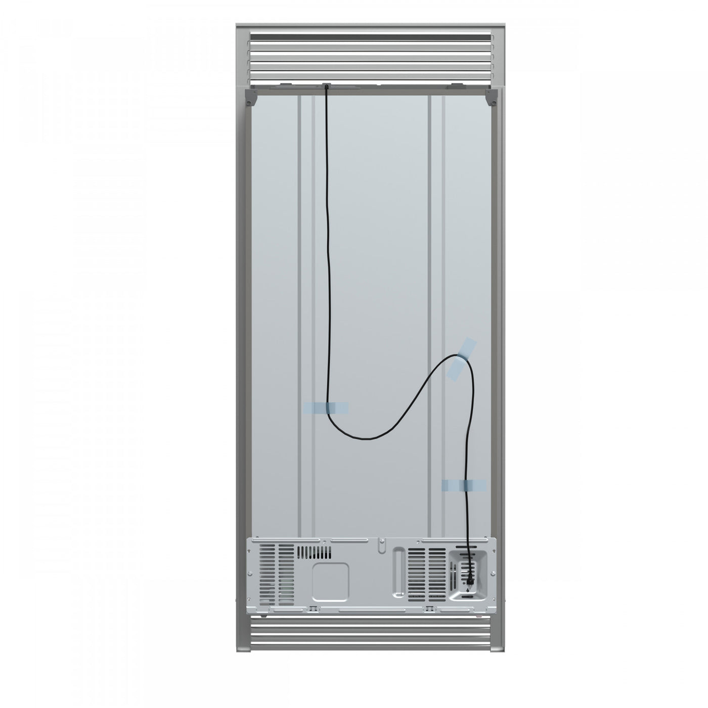 Forno Salerno 33" Stainless Steel Built-in Side-by-Side Refrigerator (15.6 Cu. Ft.) - FFRBI1805-37SG