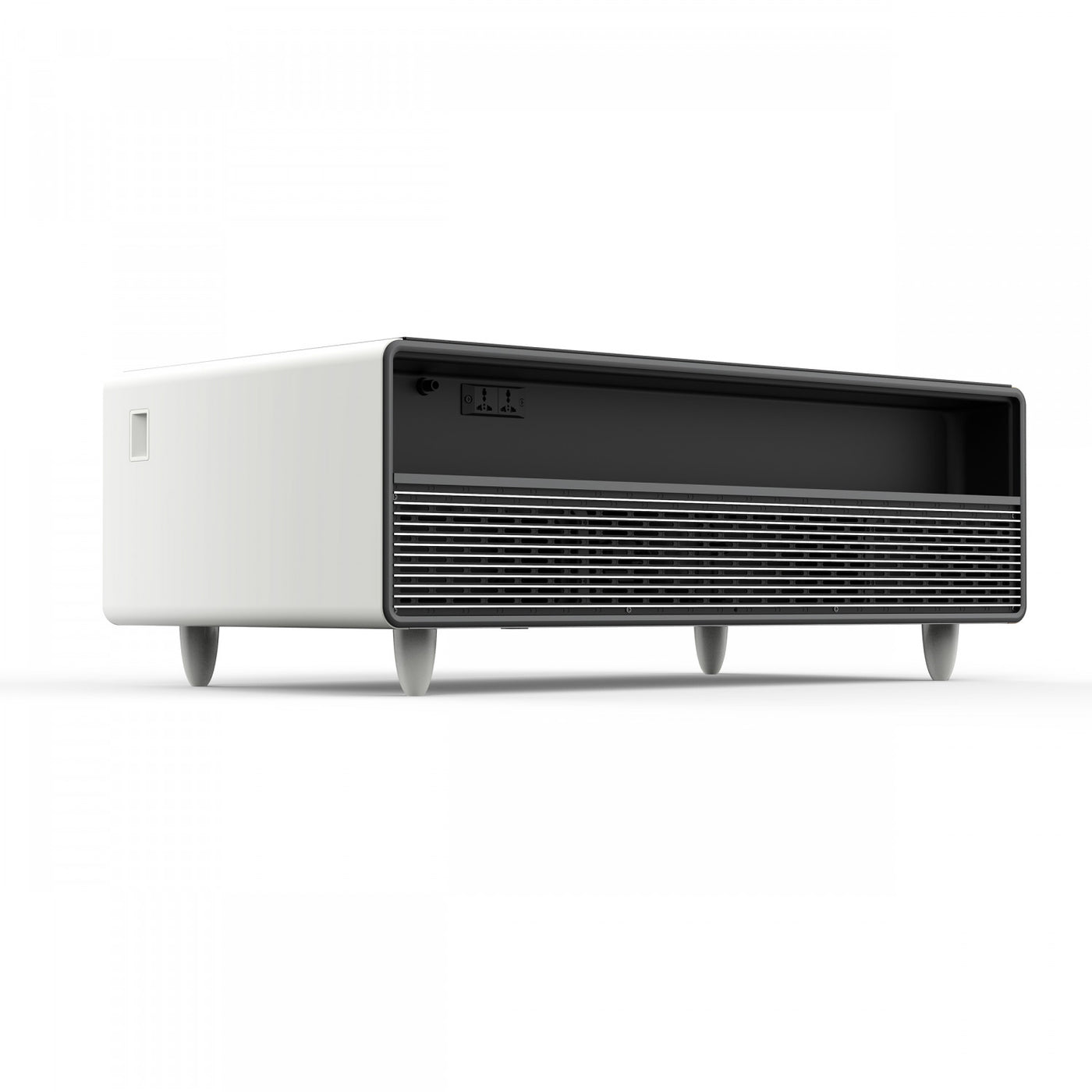Forno Tavolo Smart Coffee Table With Dual Refrigerator Drawers - White - FCTFR7006-51WHT